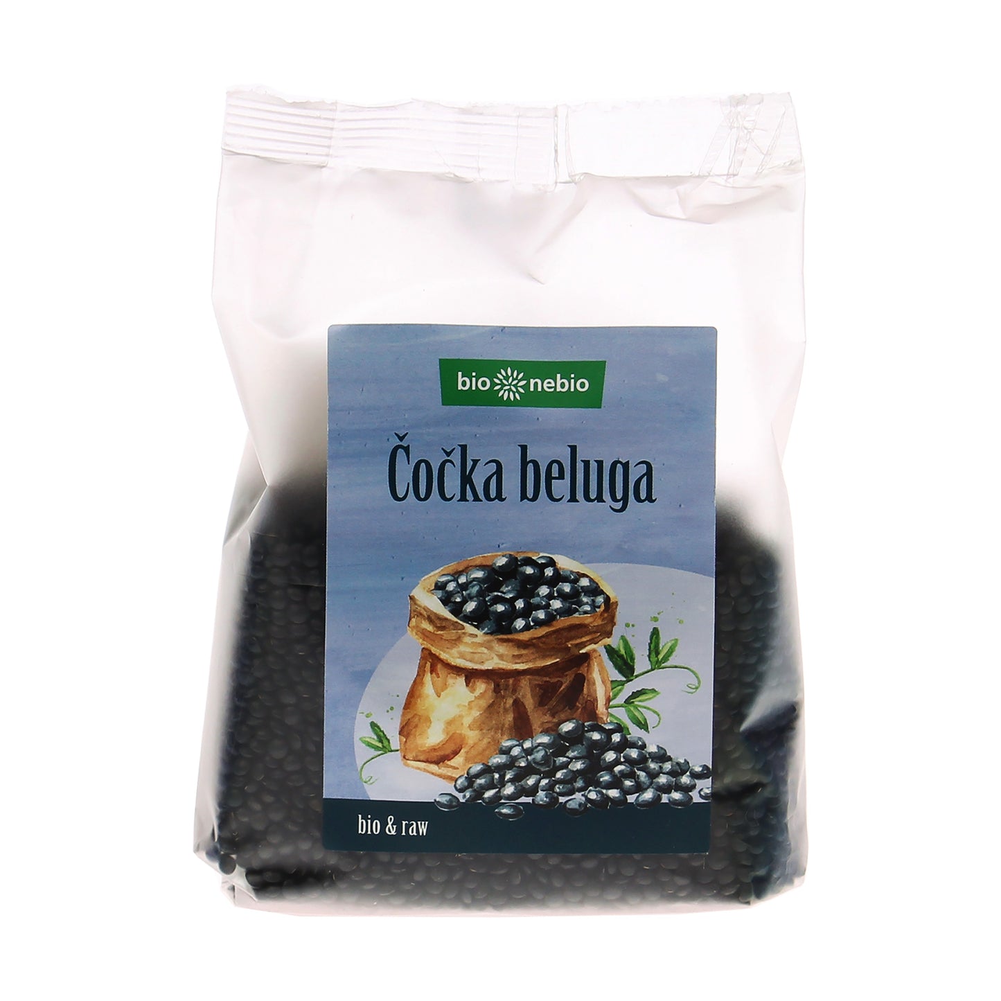 120097 Čočka černá beluga 300 g BIO BIO NEBIO-1