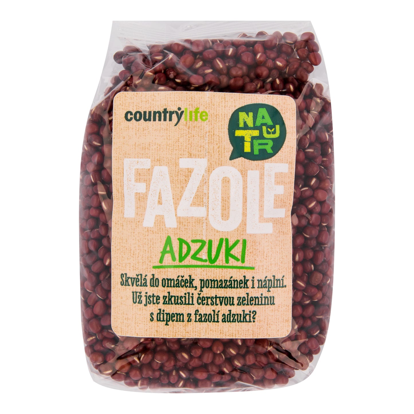 122016 Fazole adzuki 500 g COUNTRY LIFE-1