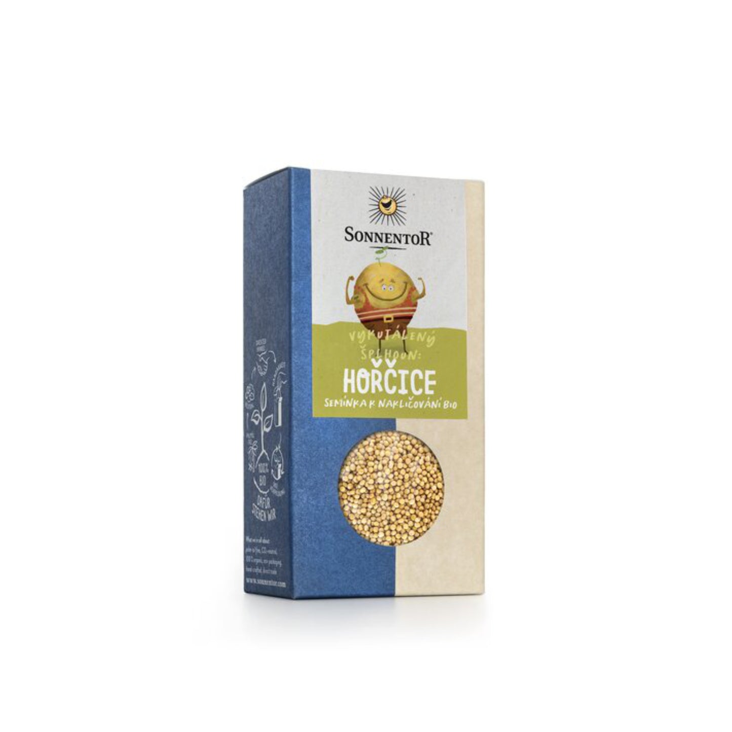 130055 Semínka hořčice žluté 120 g BIO SONNENTOR-2