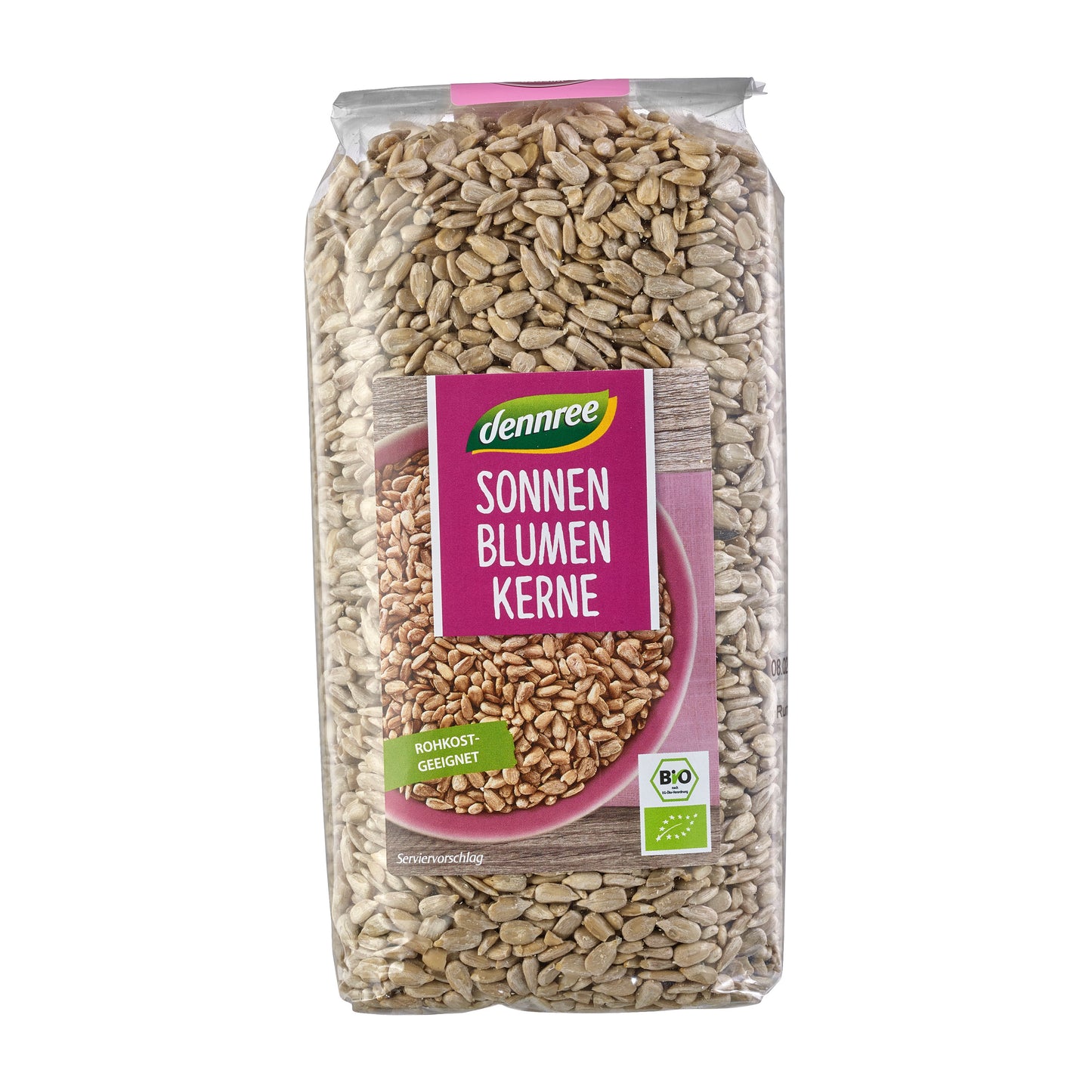 130109 Semínka slunečnicová 500 g BIO DENNREE-1