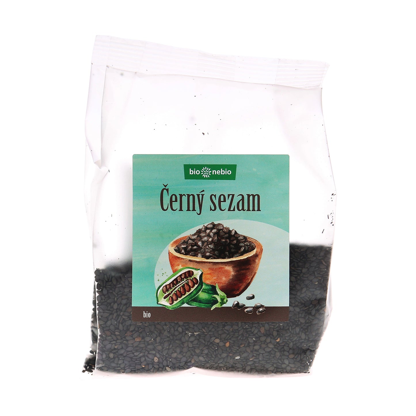130136 Sezam černý neloupaný 100 g BIO BIO NEBIO-1