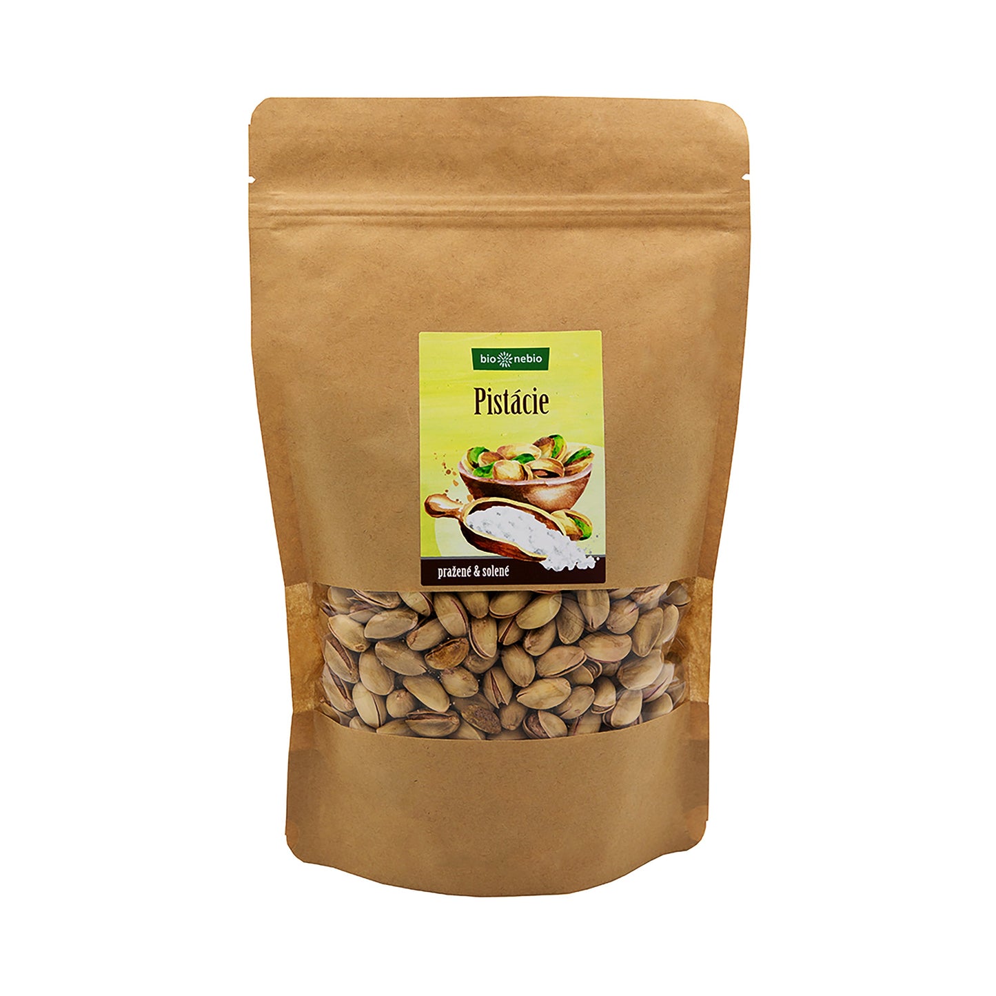 140068 Pistácie pražené solené 500 g BIO NEBIO-1