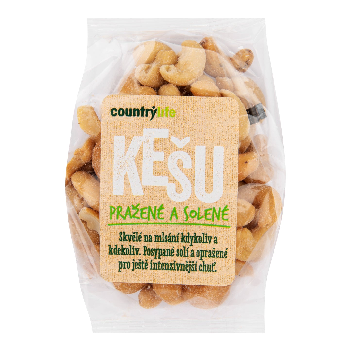 142023 Kešu ořechy pražené solené 100 g COUNTRY LIFE-1