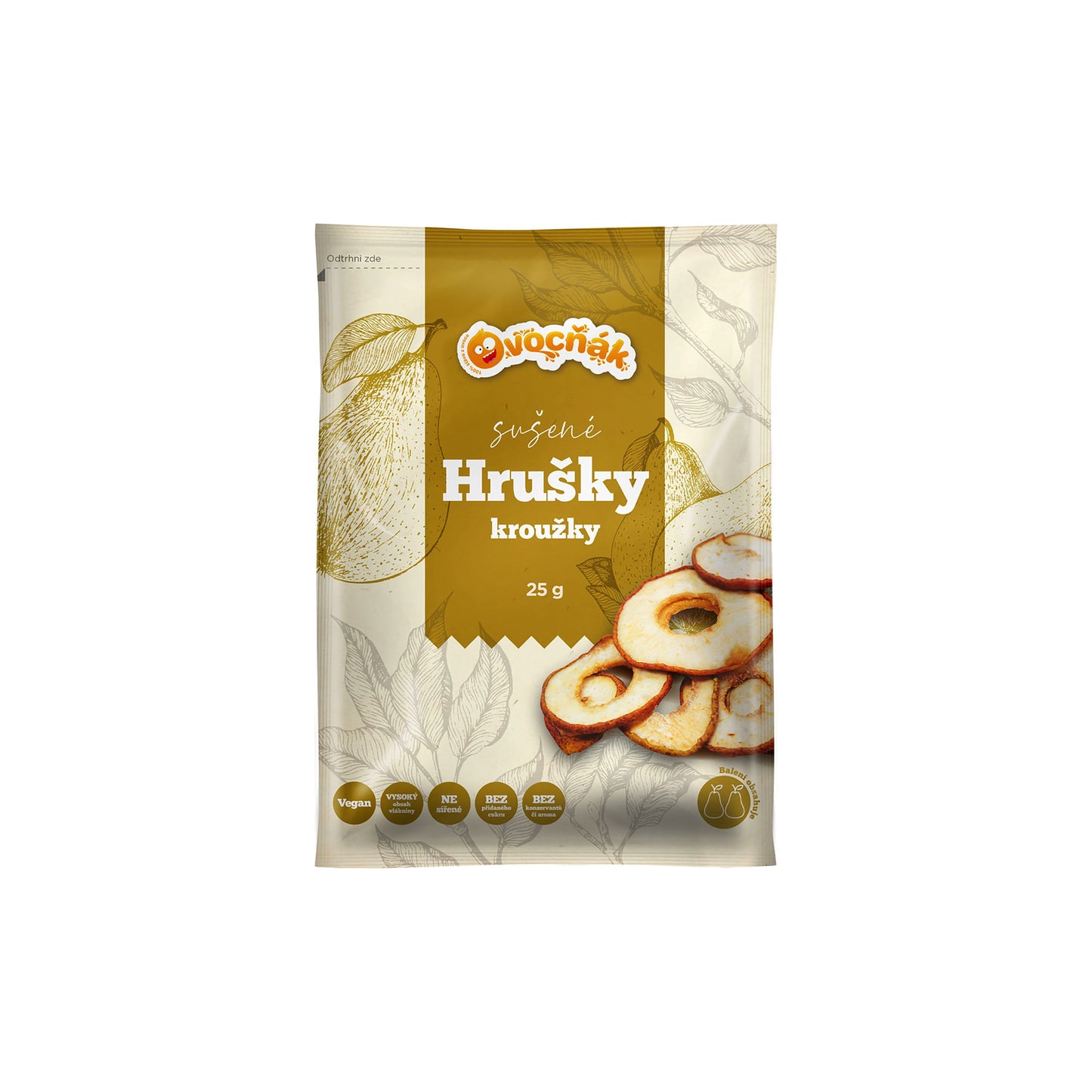 150111 Kroužky sušené hruškové 25 g OVOCŇÁK-1