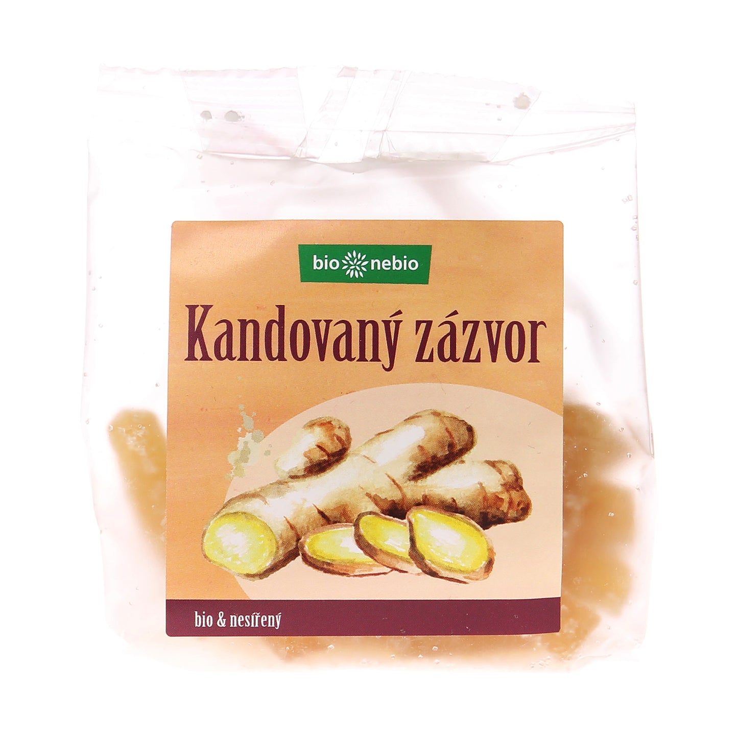 150147 Zázvor kandovaný 100 g BIO BIO NEBIO-1