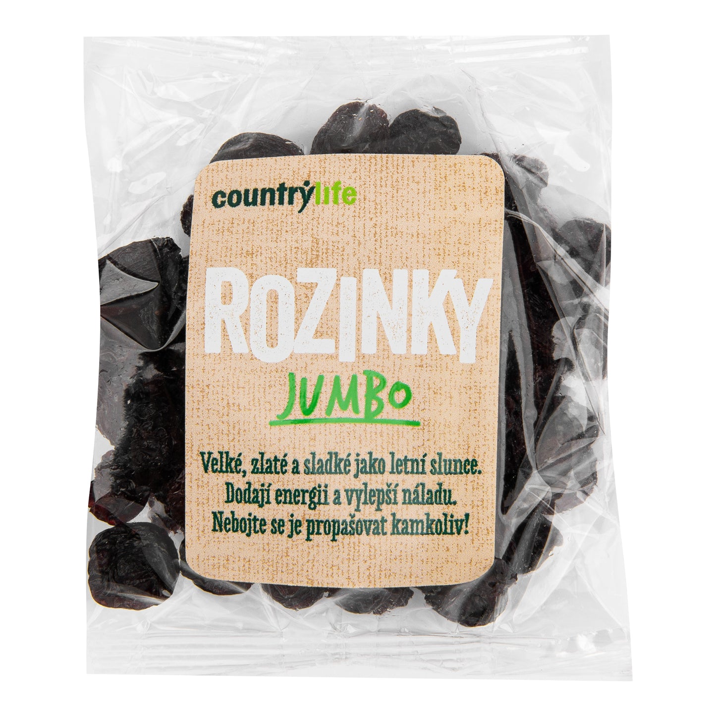 152041 Rozinky jumbo 100 g COUNTRY LIFE-1