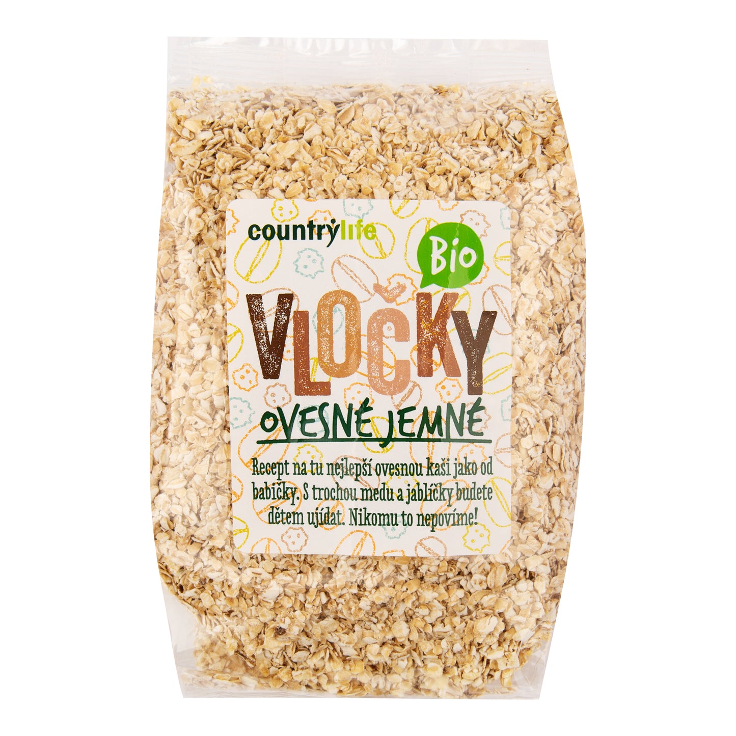 220030 Vločky ovesné jemné 500 g BIO COUNTRY LIFE-1