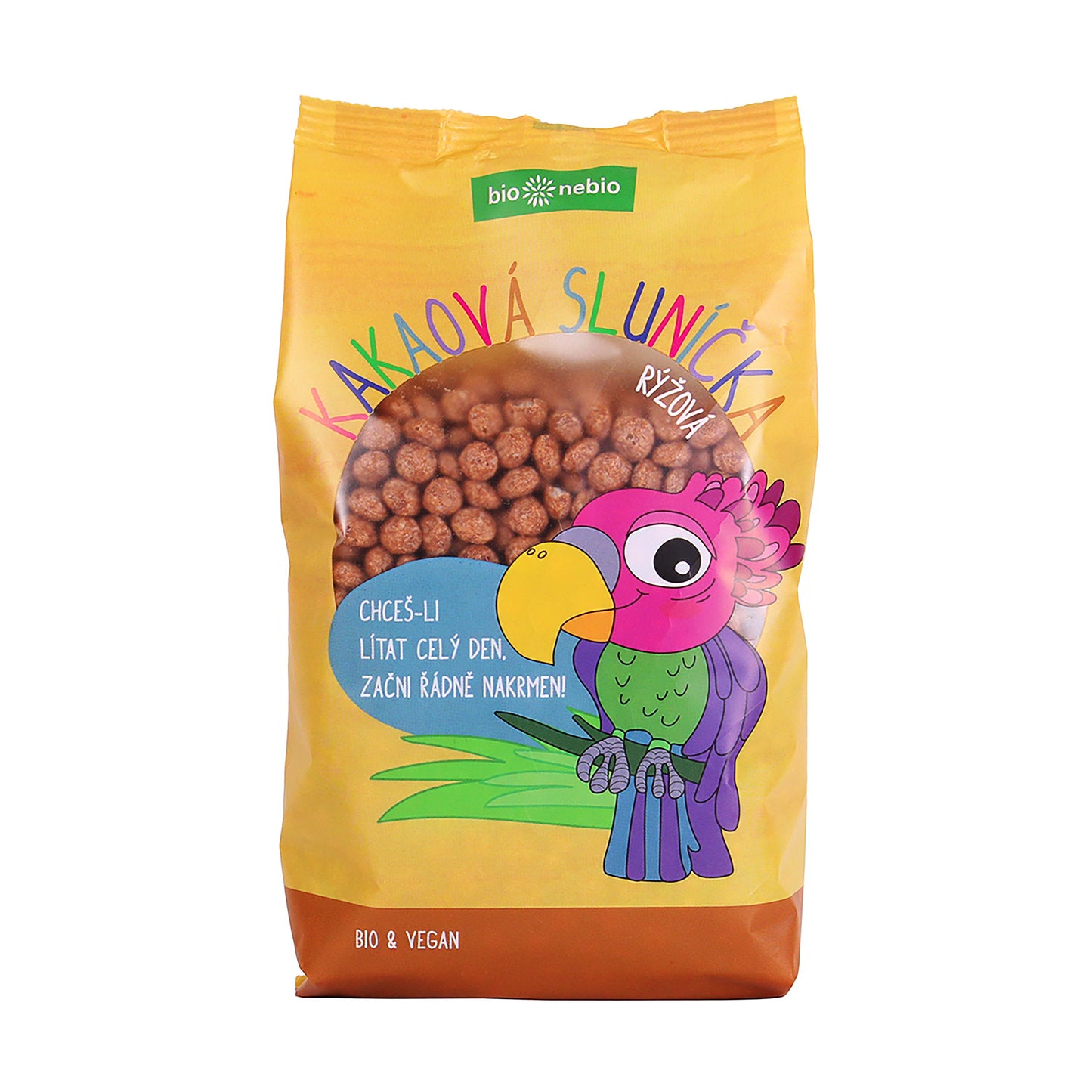 230152 Cereálie Sluníčka rýžová s kakaem 200 g BIO BIO NEBIO-1