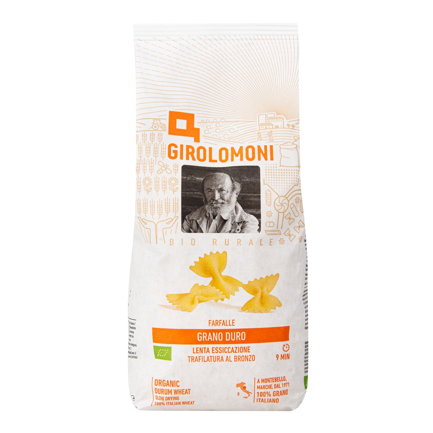 260108 Těstoviny farfalle semolinové 500 g BIO GIROLOMONI-2