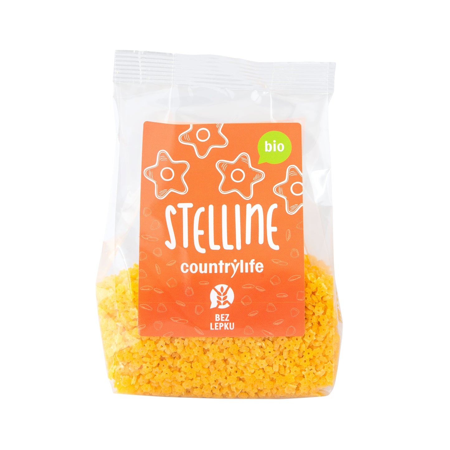 260187 Těstoviny stelline kukuřično-rýžové 250 g BIO COUNTRY LIFE-1