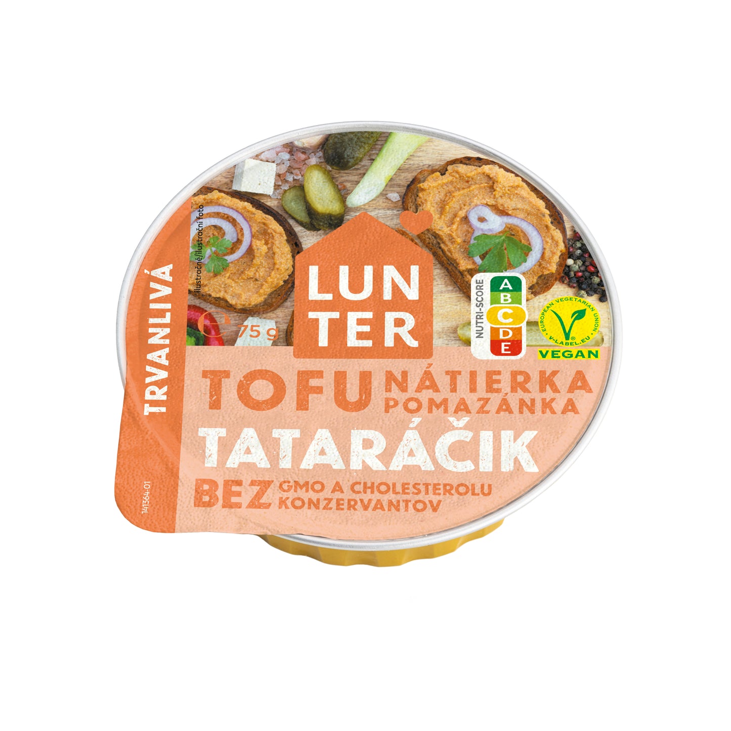 312049 Pomazánka tataráček 75 g LUNTER-1