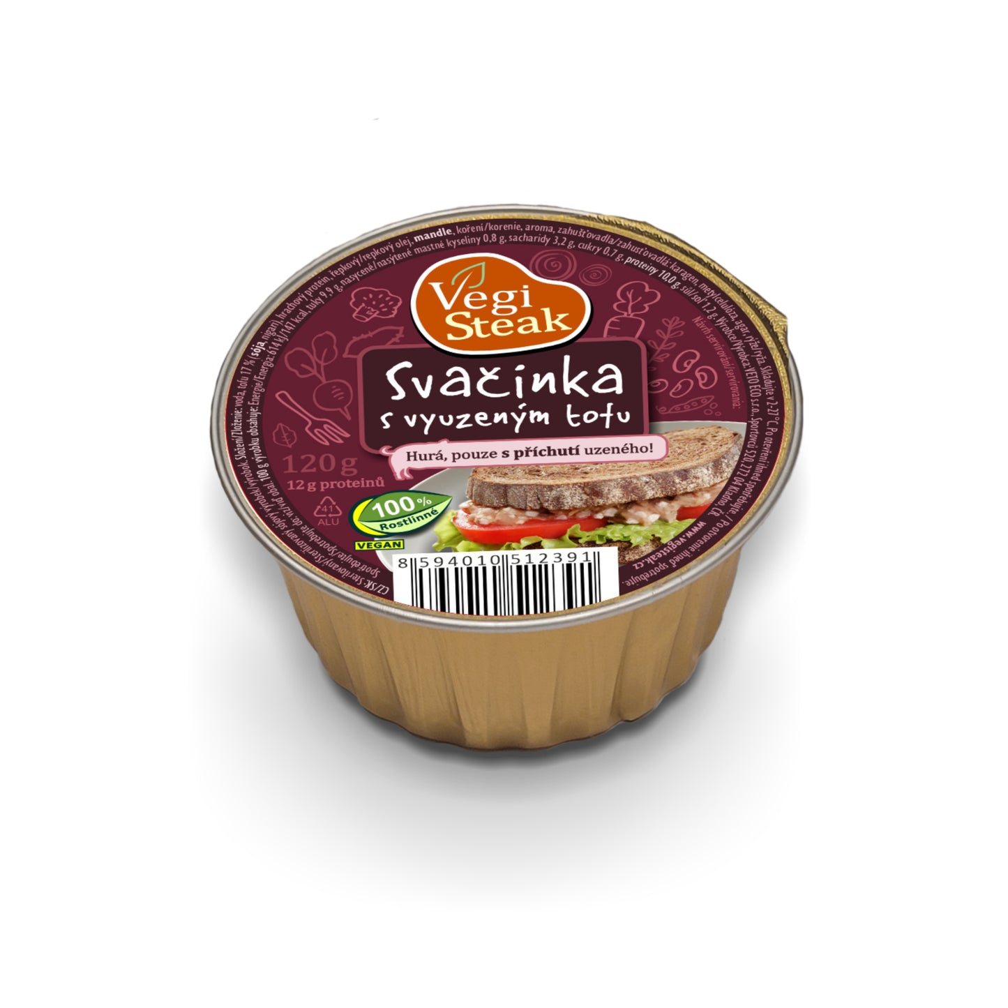 312054 Vegi steak svačinka s vyuzeným tofu 120 g VETO ECO-2