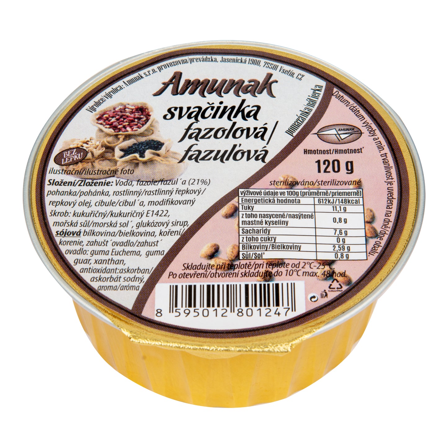 313005 Svačinka fazolová 120 g AMUNAK-1