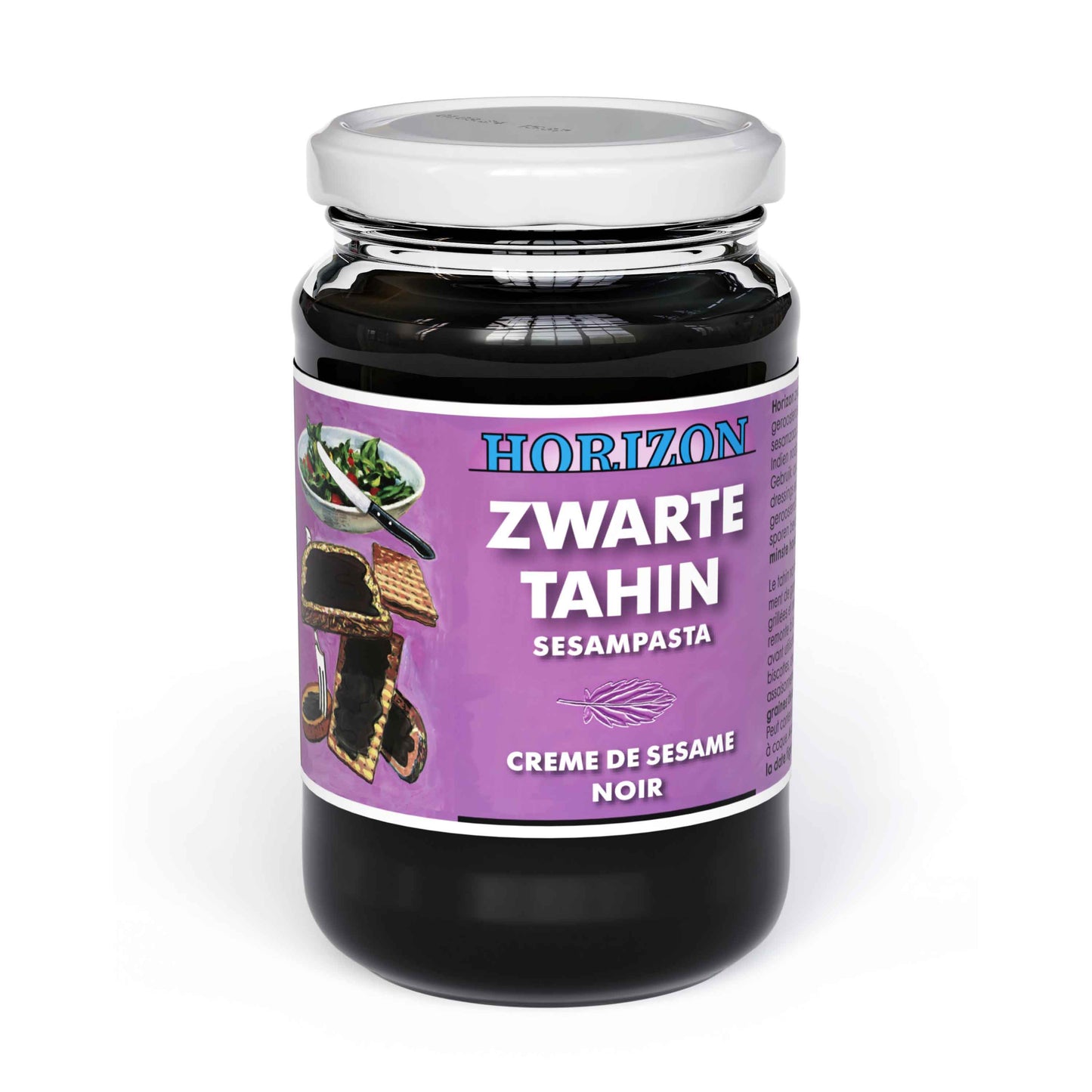 313015 Tahini z černého sezamu 350 g BIO   HORIZON-1