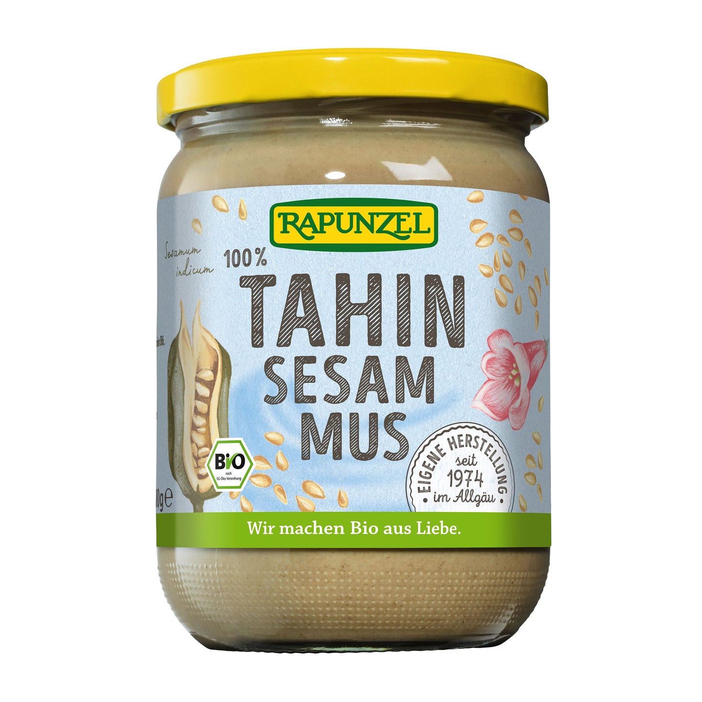 313016 Tahini pasta sezamová 100 % 500 g BIO RAPUNZEL-1