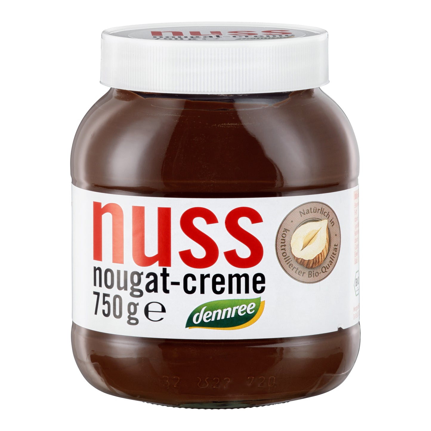 320018 Pomazánka ořechovo-nugátová 750 g BIO DENNREE-1