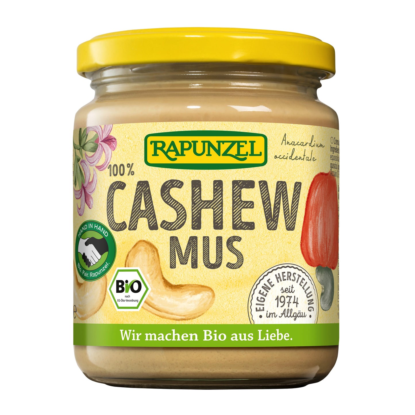 325355 Pasta kešu 100 % 250 g BIO RAPUNZEL-1