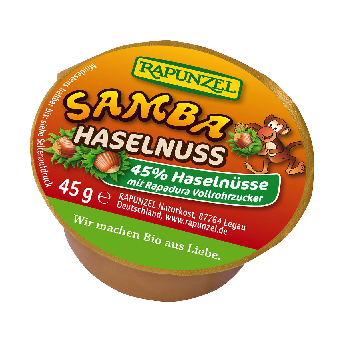 325358 Pomazánka oříšková SAMBA mini 45 g BIO RAPUNZEL-1