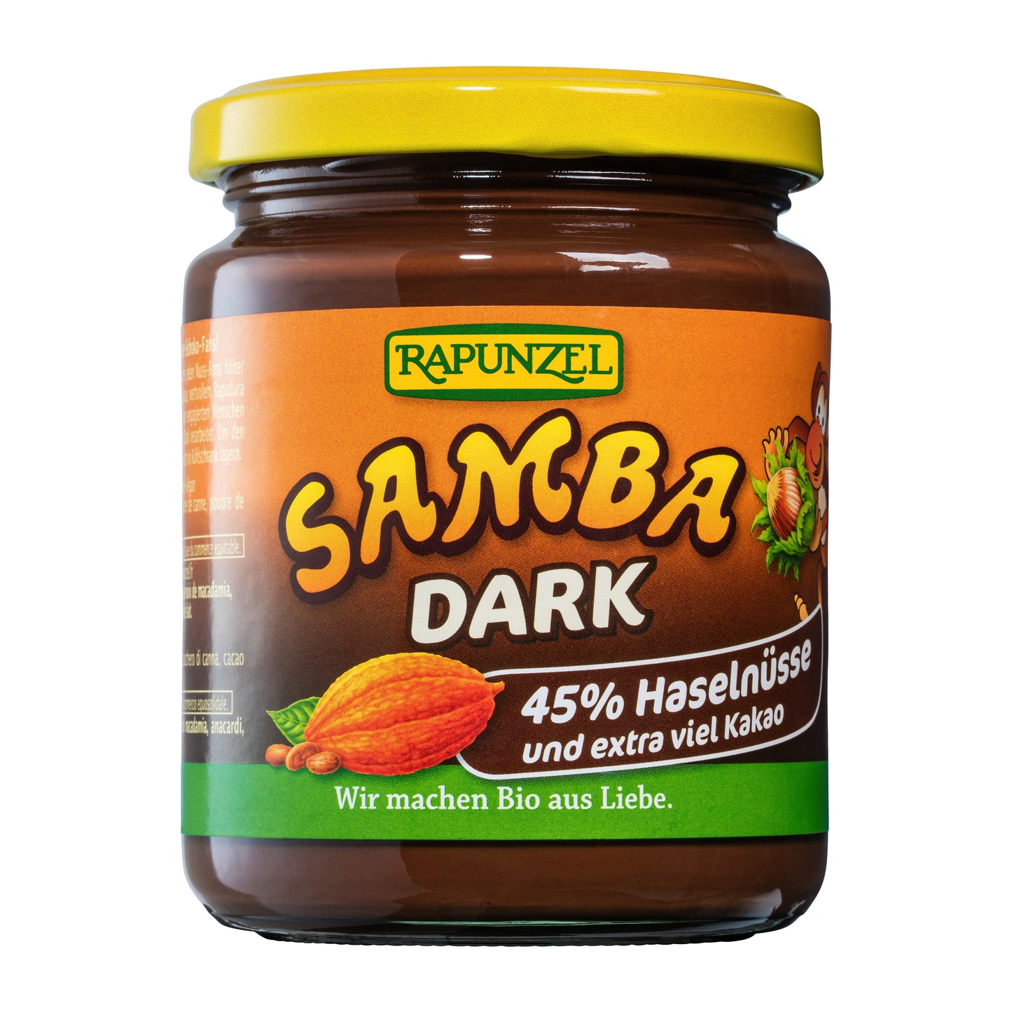 325360 Pomazánka oříšková SAMBA dark 250 g BIO RAPUNZEL-1
