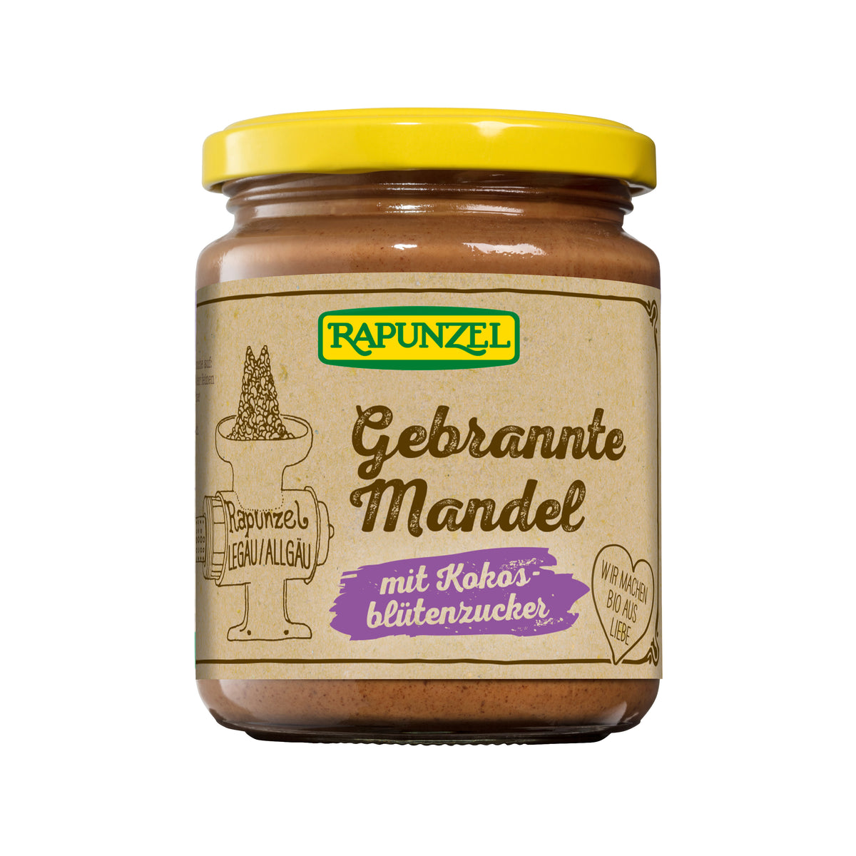 325379 Krém mandlový s cukrem z kokosového květu 250 g BIO RAPUNZEL-1