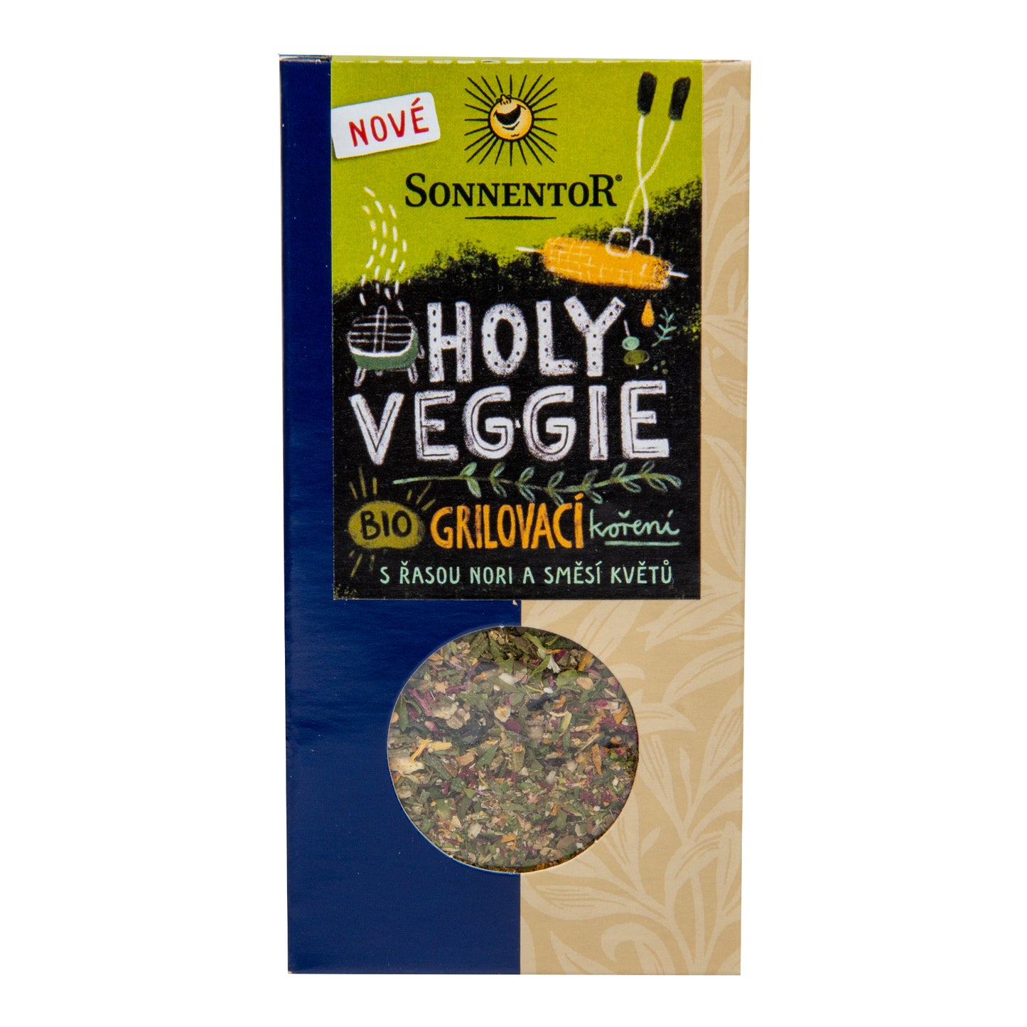 411181 Grilovací koření s řasou Nori a směsí květů 30 g BIO SONNENTOR-1