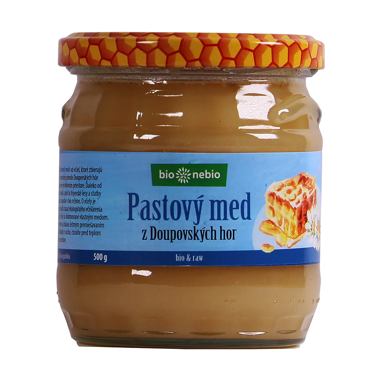 420146 Med pastový z Doupovských hor 500 g BIO BIO NEBIO-1