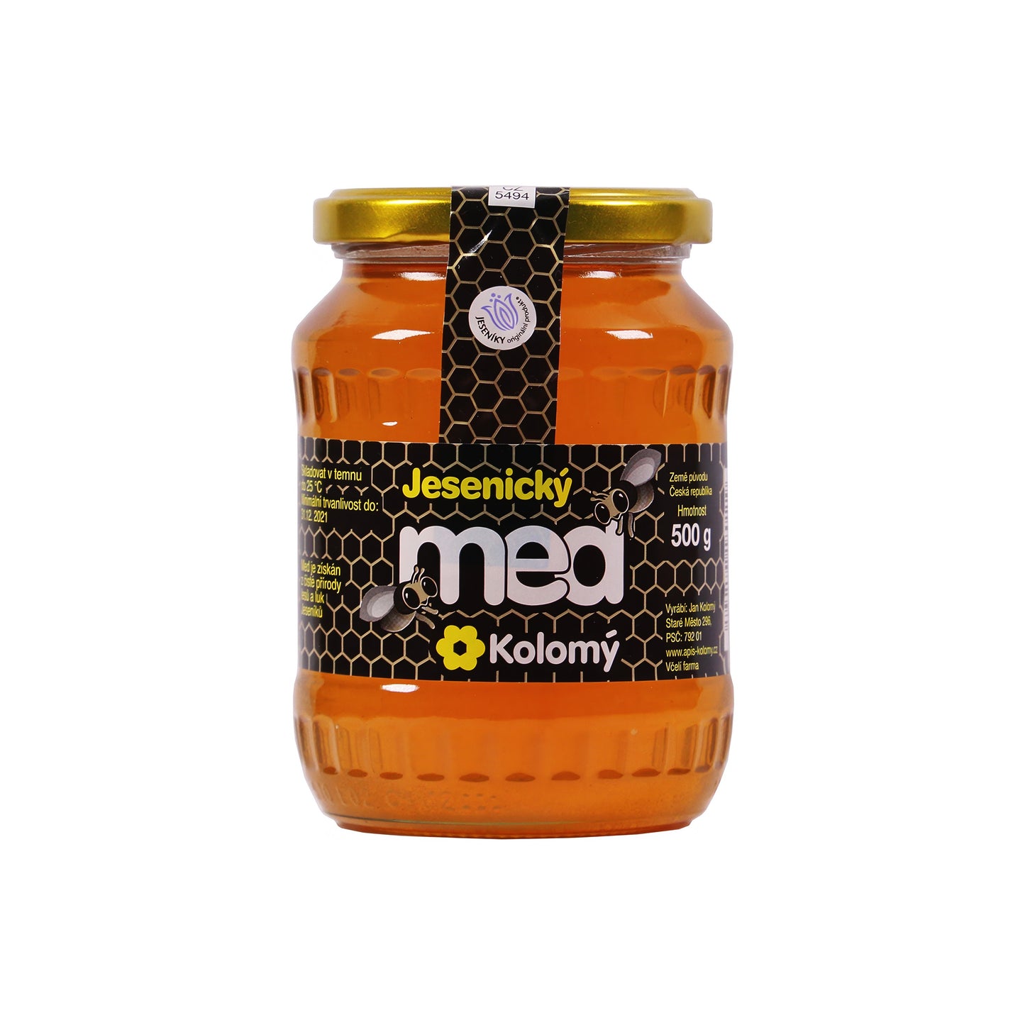 420160 Med lipový 950 g KOLOMÝ-1