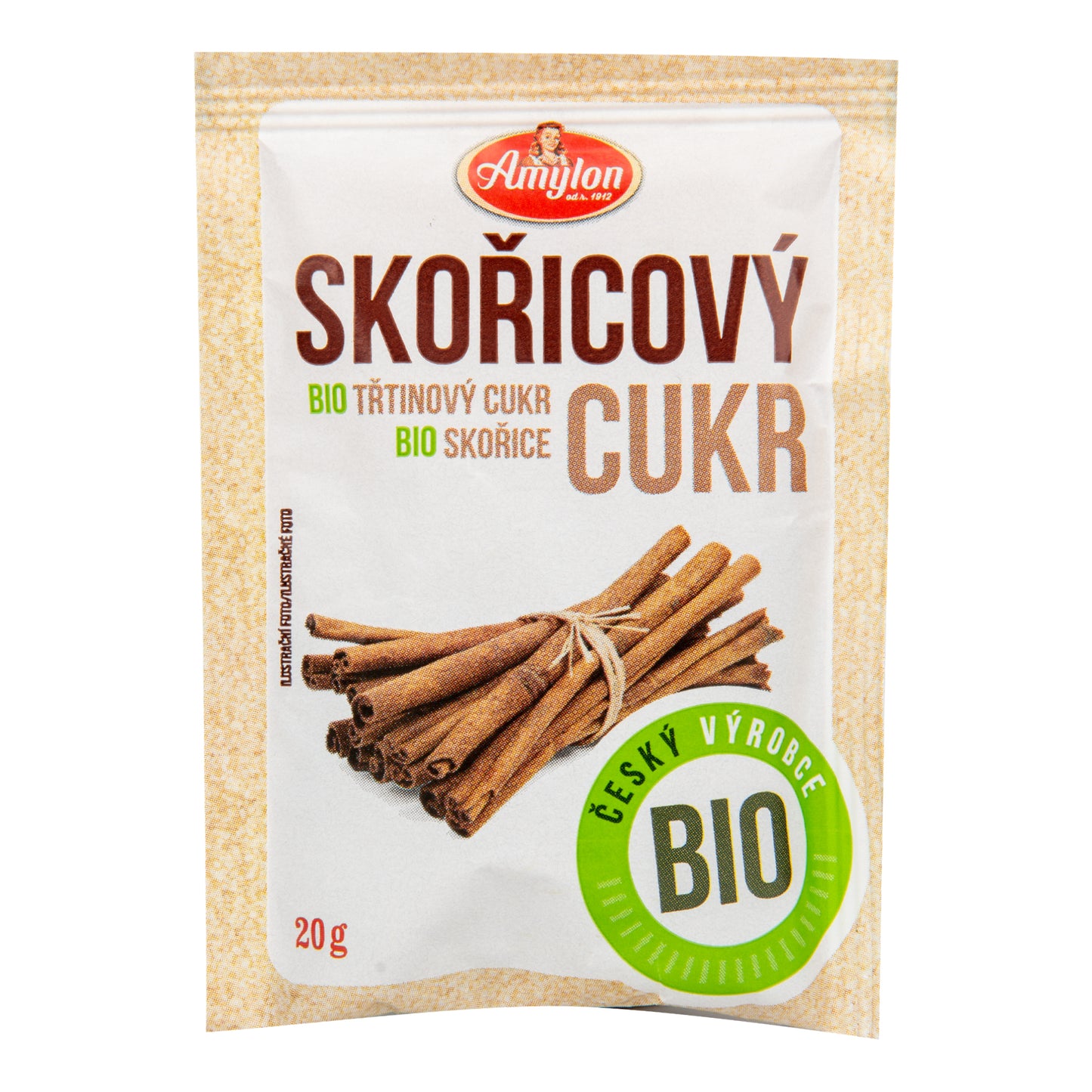 421025 Cukr skořicový 20 g BIO AMYLON-1