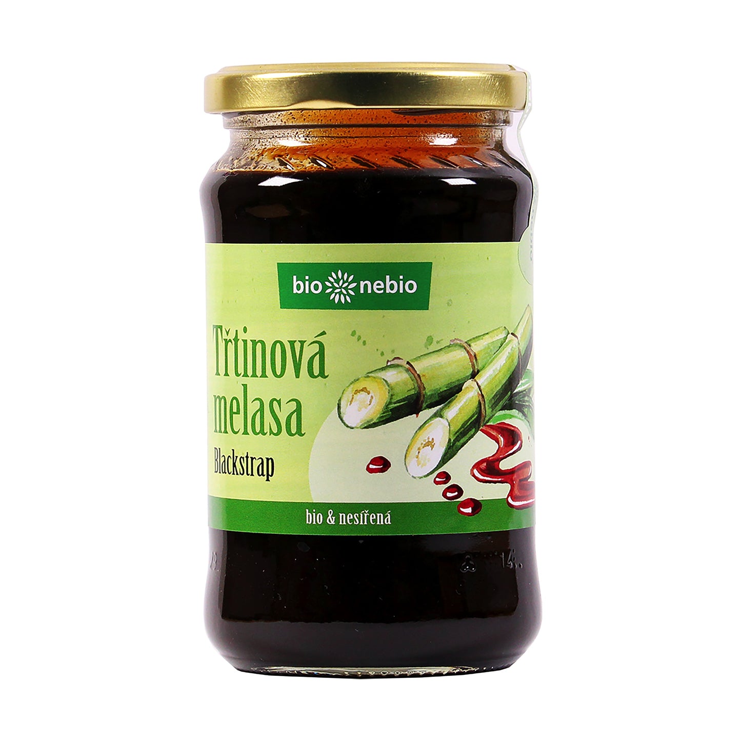 421053 Melasa třtinová nesířená 450 g BIO BIO NEBIO-1