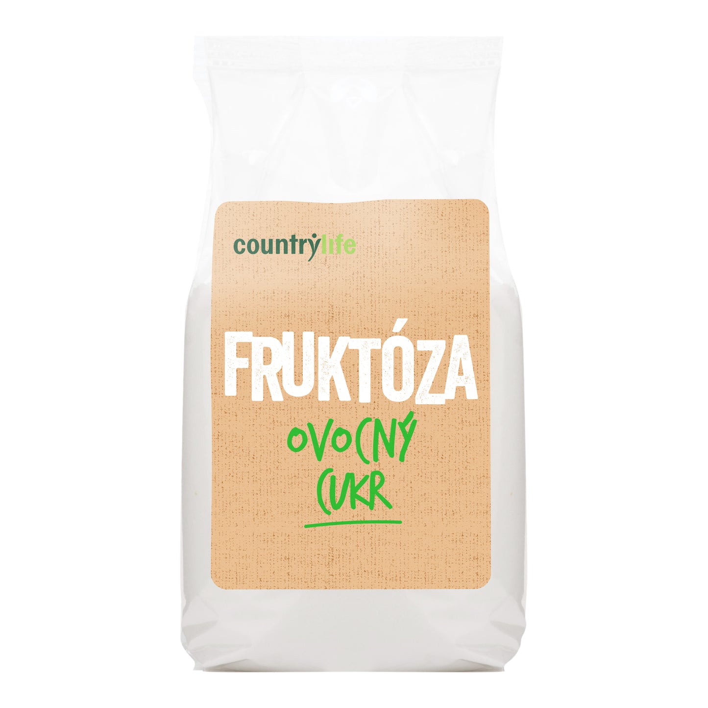 423024 Cukr ovocný fruktóza 500 g COUNTRY LIFE-1