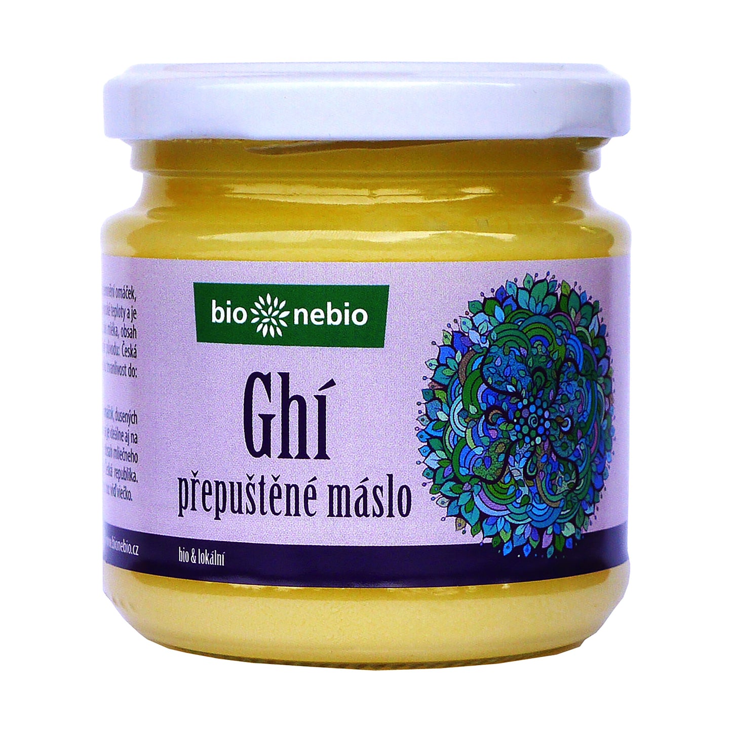 430158 Máslo přepuštěné ghí ČESKÉ 210 ml BIO BIO NEBIO-1
