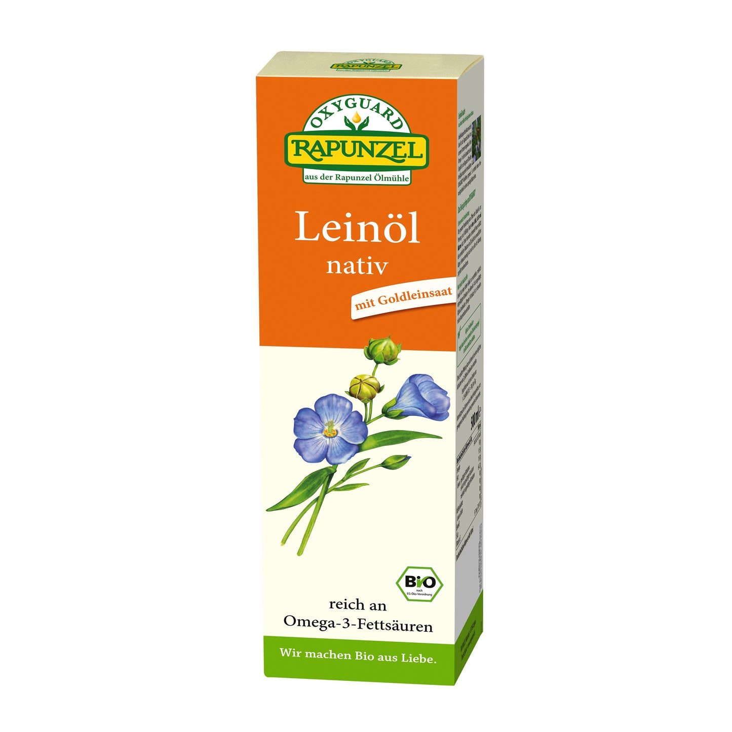 430171 Olej lněný lisovaný za studena 500 ml BIO RAPUNZEL-1