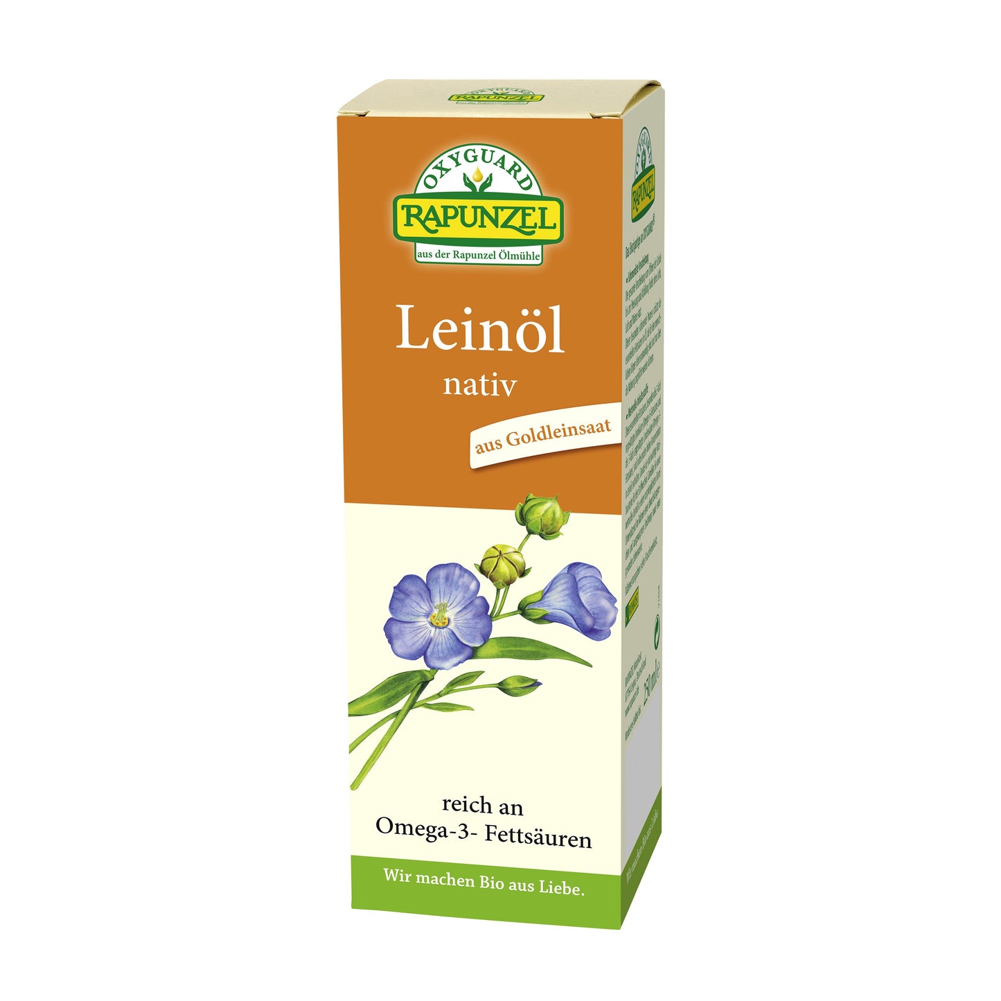 430172 Olej lněný lisovaný za studena 250 ml BIO RAPUNZEL-1