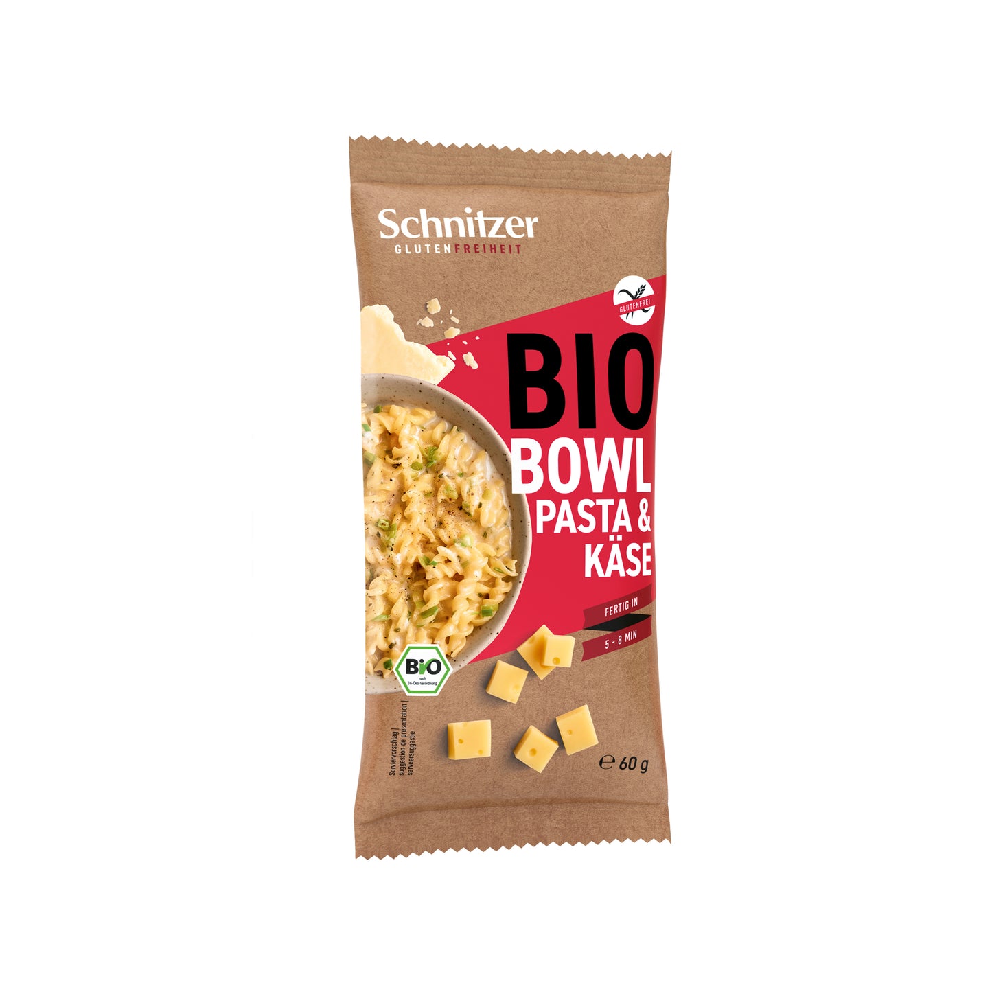 440270 Těstoviny bezlepkové v sýrové omáčce instantní 60 g BIO SCHNITZER-1