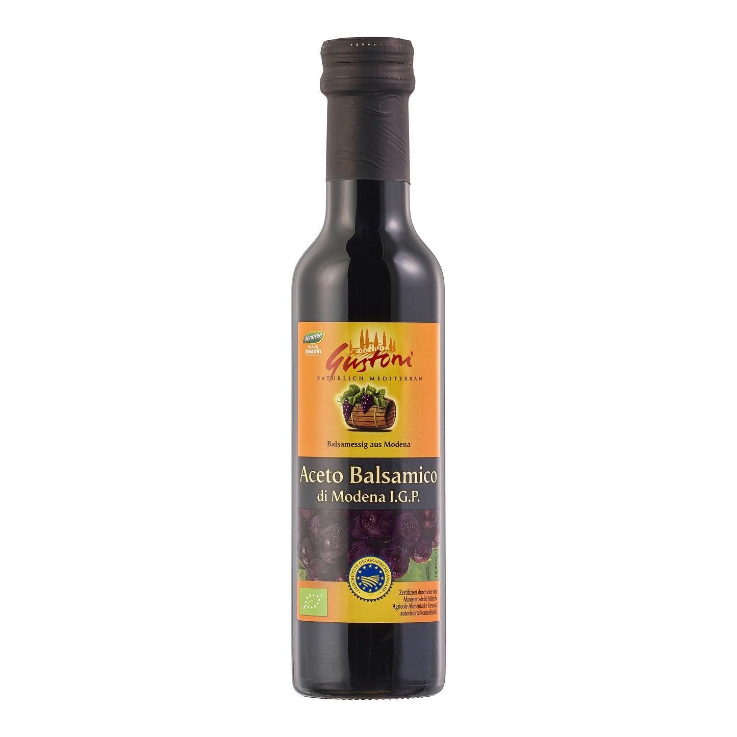 461021 Ocet balsamikový z Modeny 250 ml BIO DENNREE-1