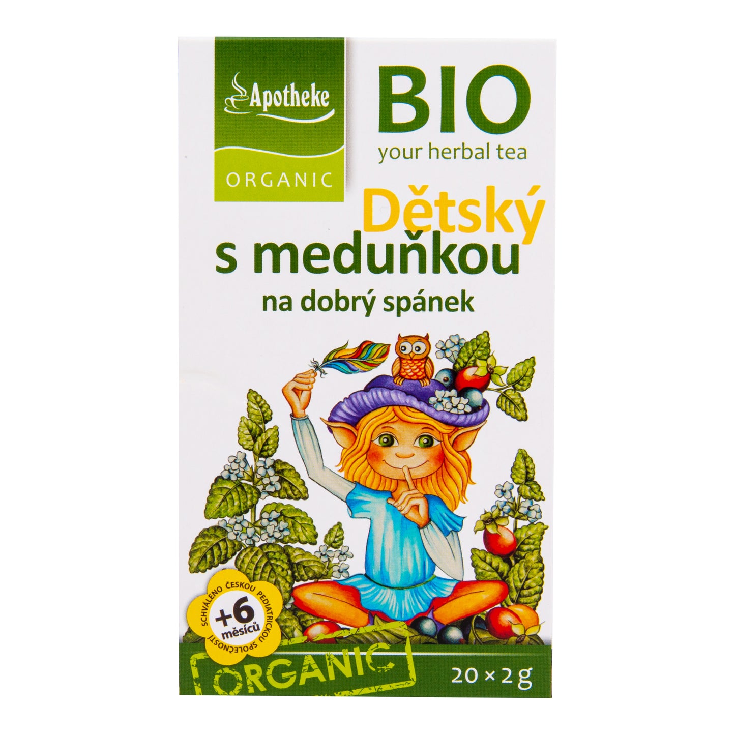 510120 Čaj Dětský ovocný s meduňkou 40 g BIO MEDIATE-1