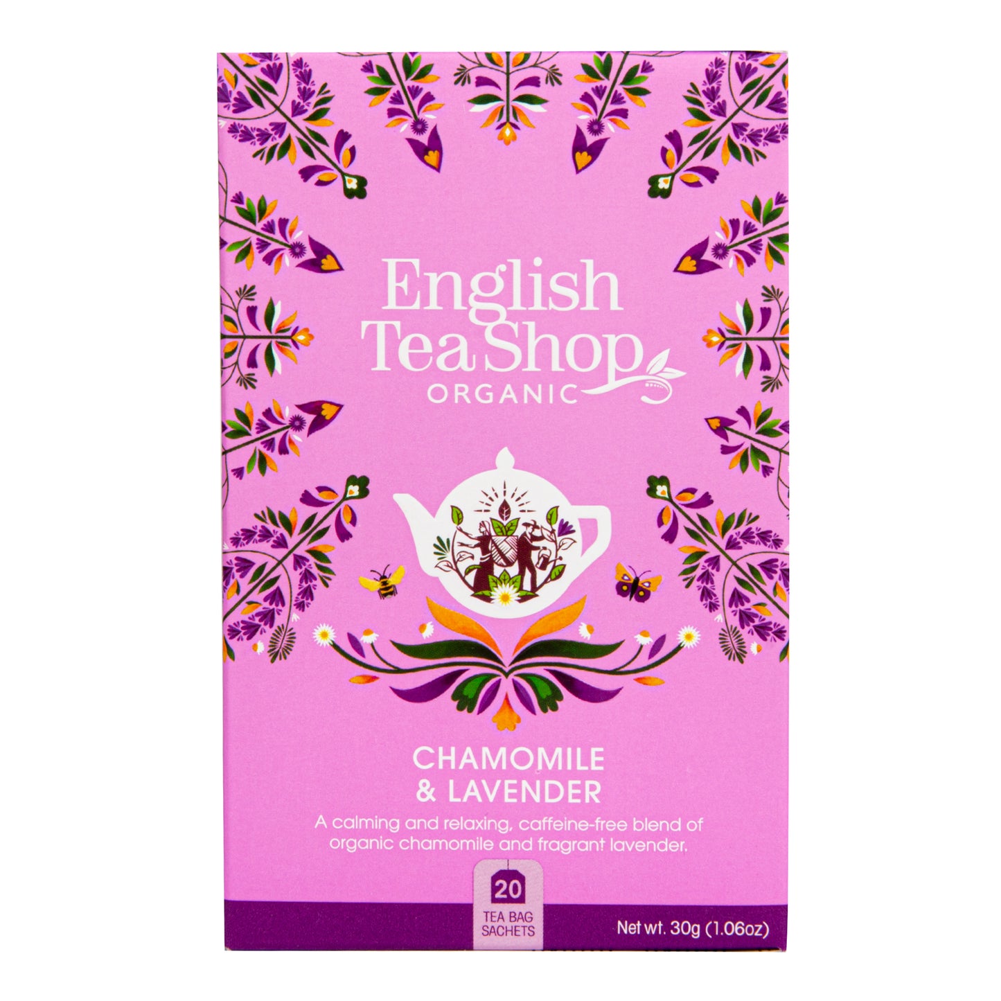 510336 Čaj Heřmánek a levandule 20 sáčků BIO ENGLISH TEA SHOP-1