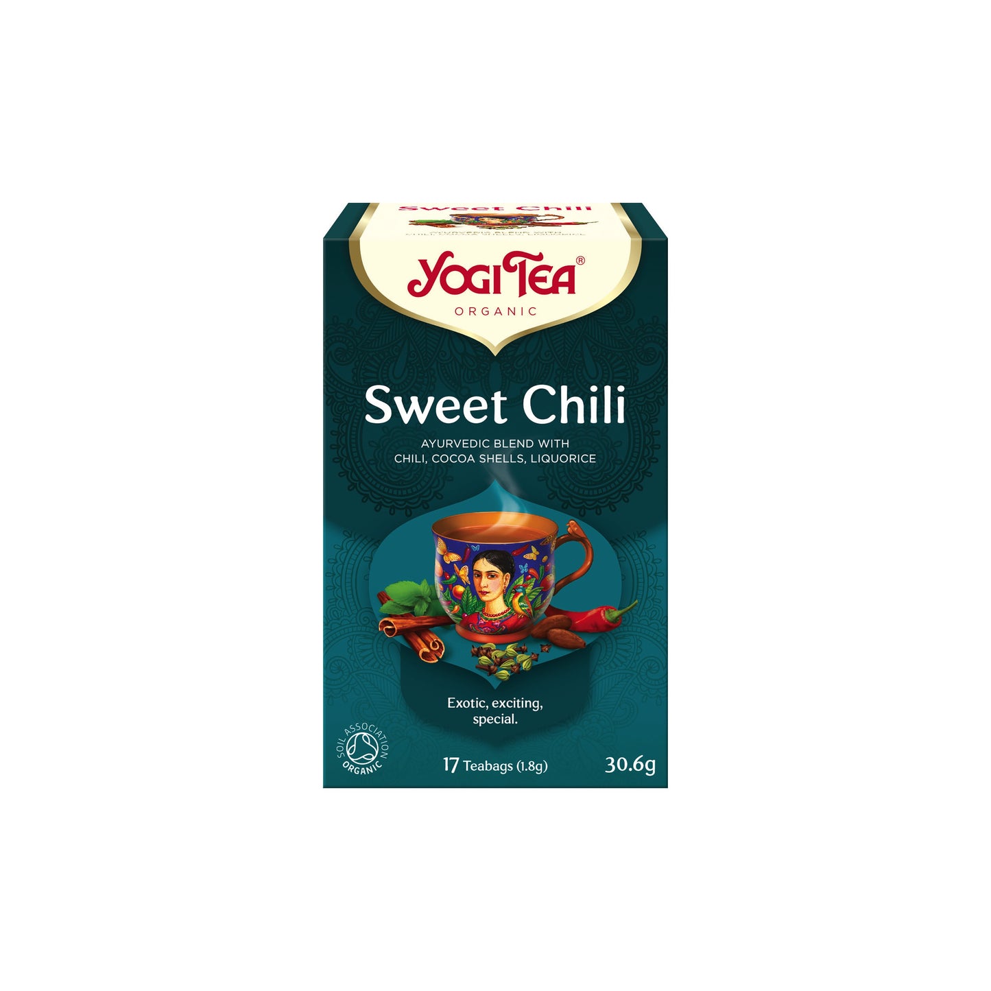510523 Čaj Sladké chilli 17 sáčků 30,6 g BIO YOGI TEA-1