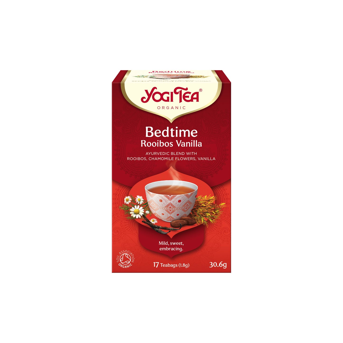 510524 Čaj Čas ke spánku Rooibos Vanilka 17 sáčků 30,6 g BIO YOGI TEA-1