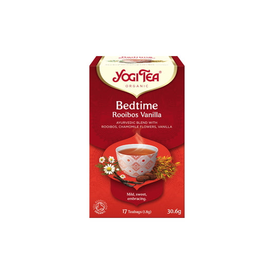 510524 Čaj Čas ke spánku Rooibos Vanilka 17 sáčků 30,6 g BIO   YOGI TEA-1