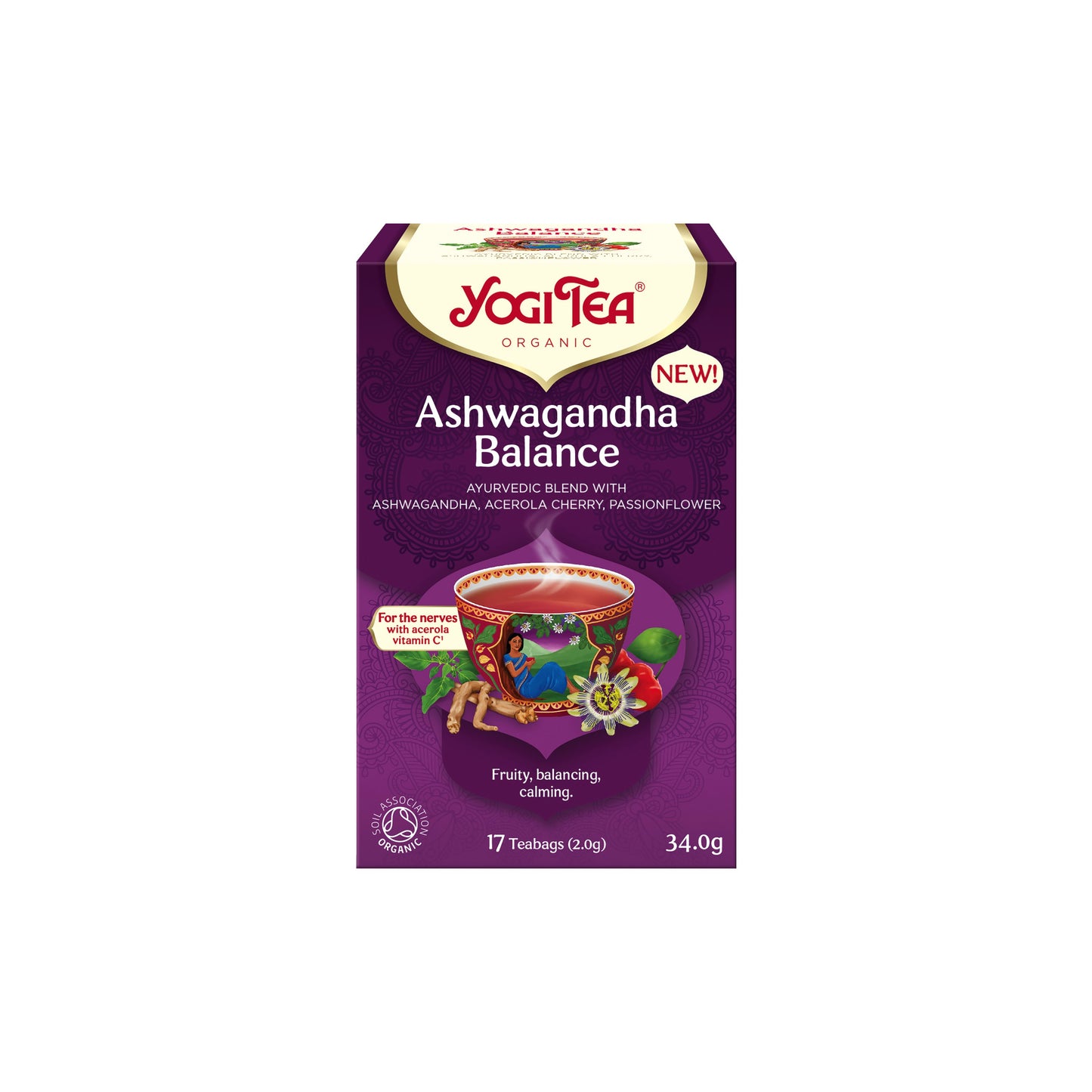 510535 Čaj Rovnováha Ashwaganhy 17 sáčků 34 g BIO YOGI TEA-1
