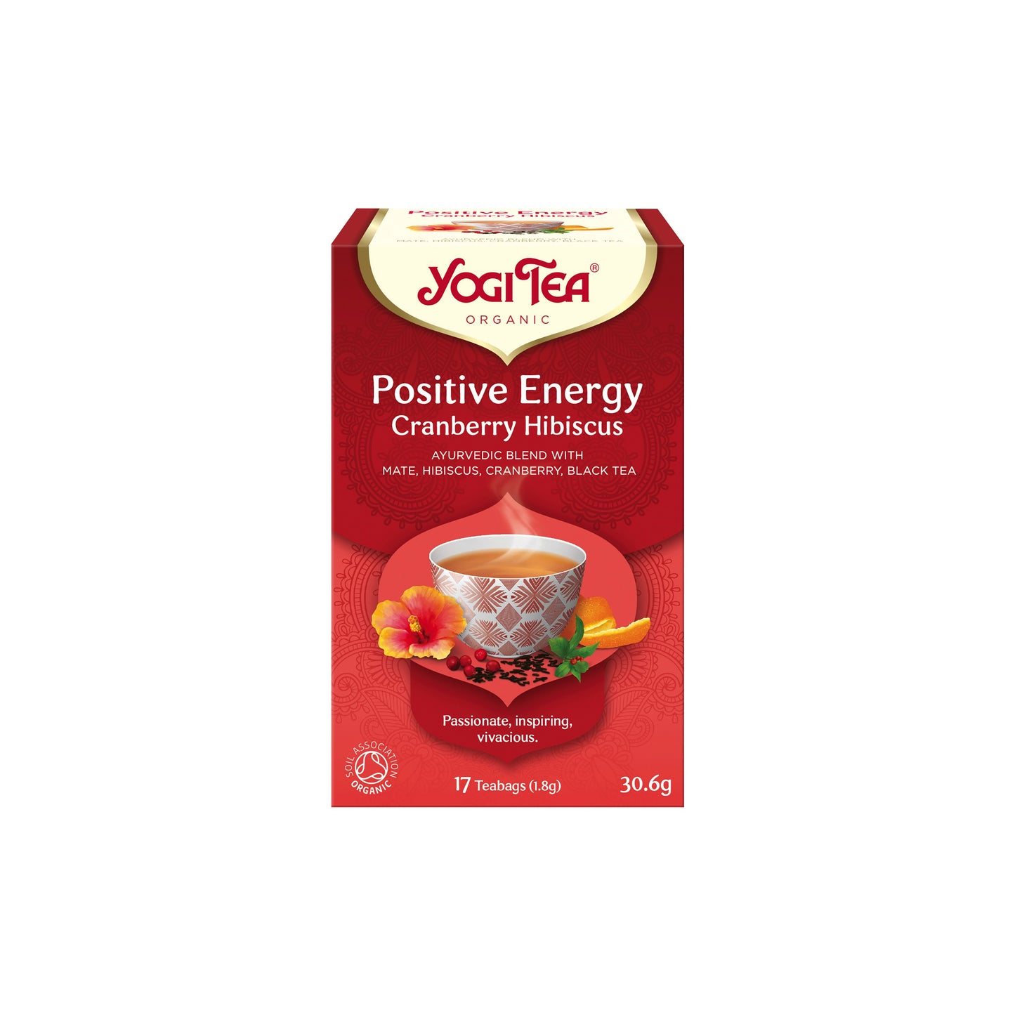 510544 Čaj Positivní energie 17 sáčků 30,6 g BIO YOGI TEA-1