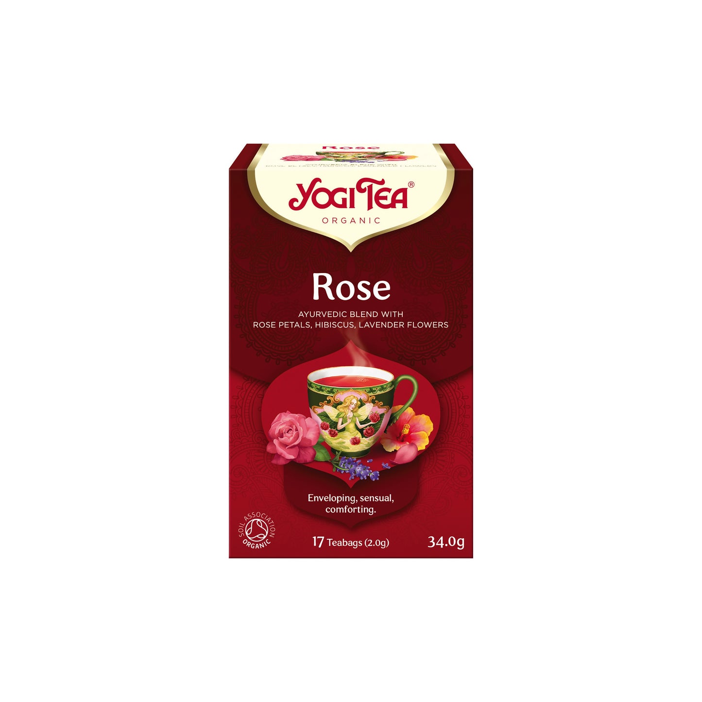 510547 Čaj Růže 17 sáčků 34 g BIO YOGI TEA-1