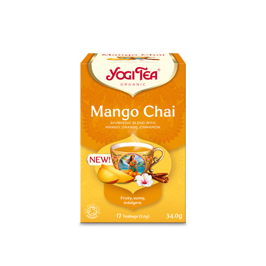 510586 Čaj Mango Chai 17 sáčků 34 g BIO   YOGI TEA-1