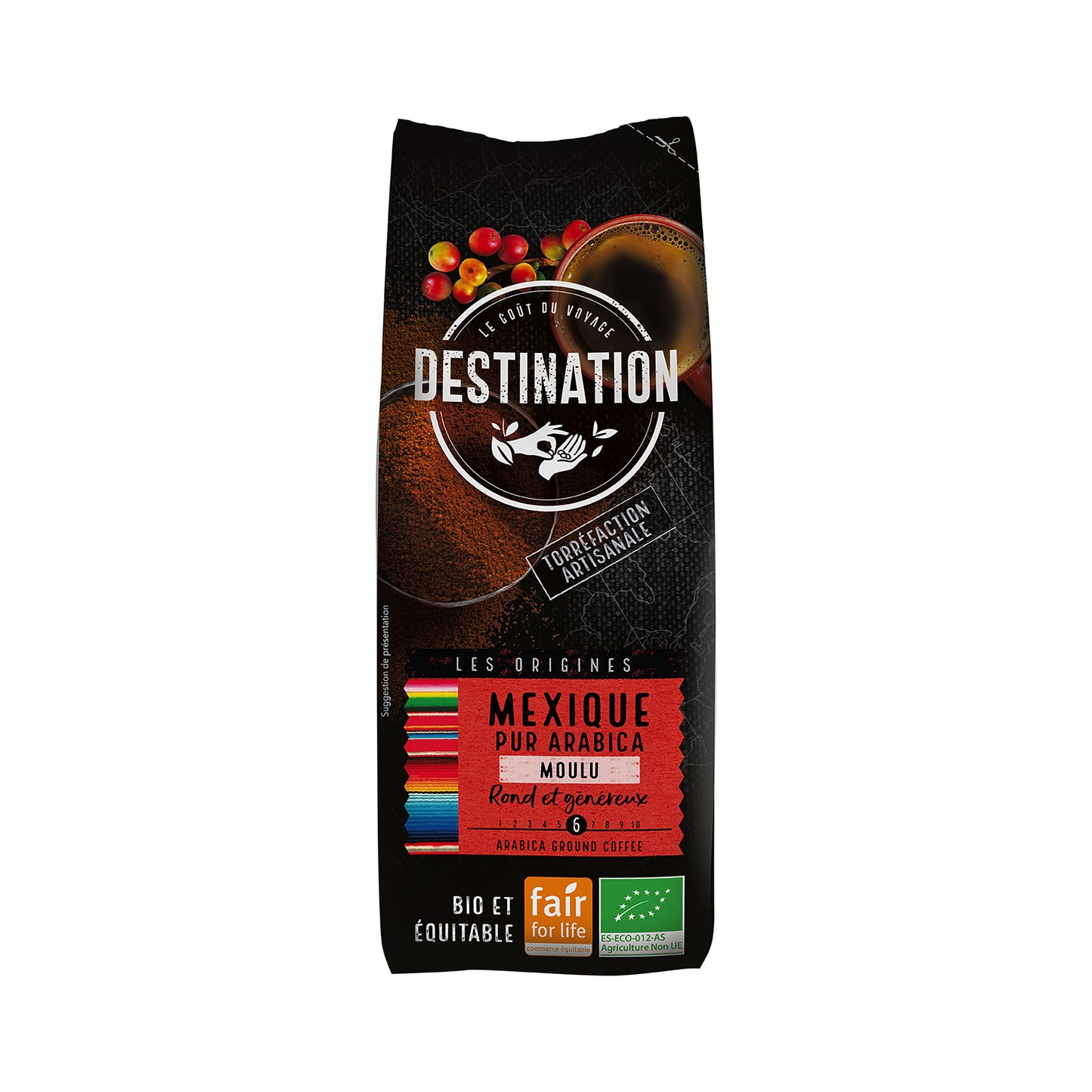 520038 Káva mletá Mexiko 250 g BIO DESTINATION-1