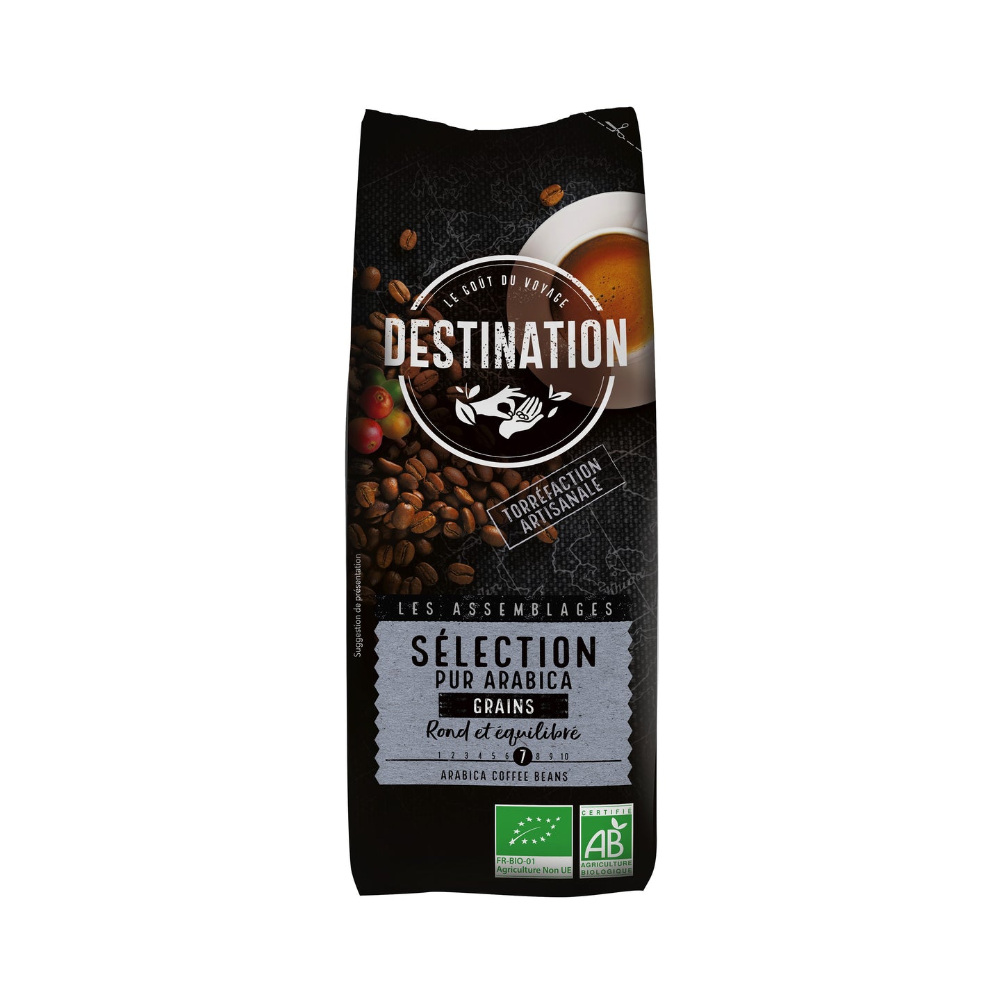 520046 Káva zrnková Selection 250 g BIO DESTINATION-1