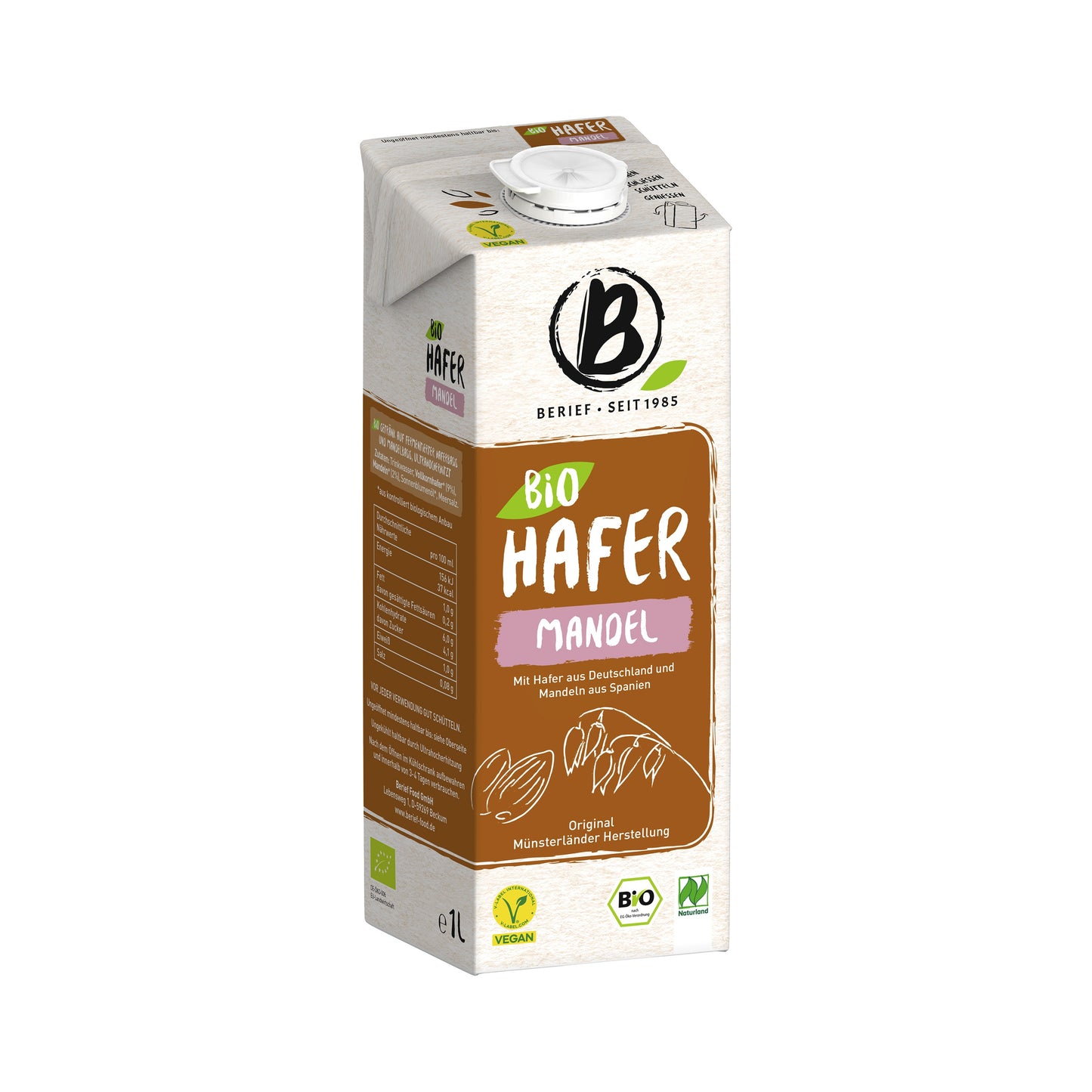 531164 Nápoj ovesno-mandlový 1 l BIO BERIEF-1