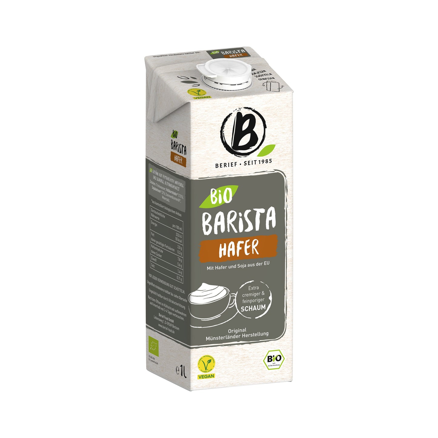 531165 Nápoj ovesný Barista 1 l BIO BERIEF-1