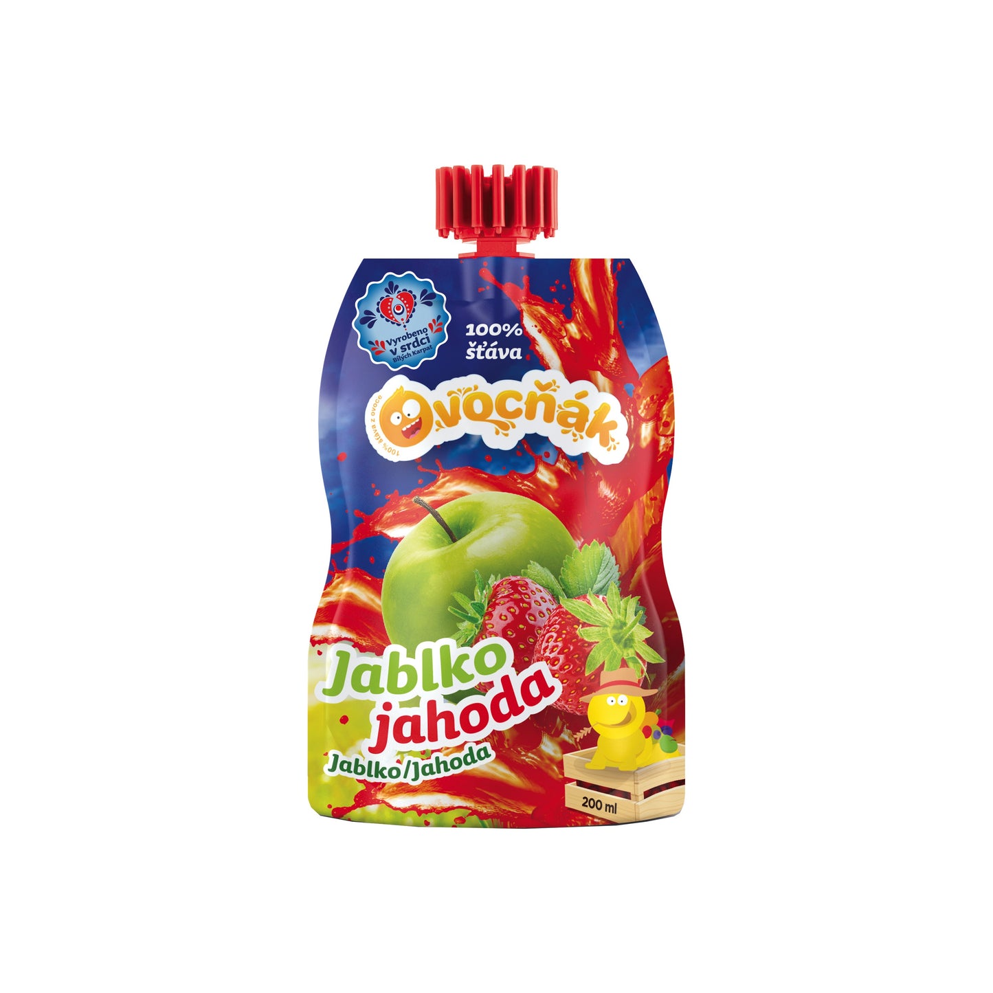 552080 Mošt ovocný jablko-jahoda 200 ml OVOCŇÁK-1