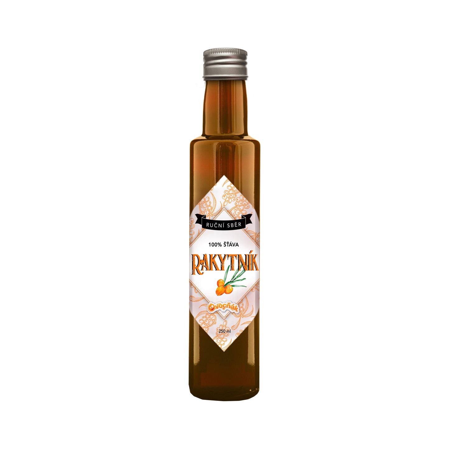 552089 Šťáva rakytníková 100 % 250 ml OVOCŇÁK-1